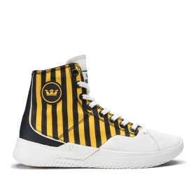 Dámské Kotníkové Boty Supra STATIK Pozor Stripe/bone | CZ-28555